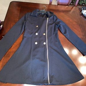 Black jacket dress
